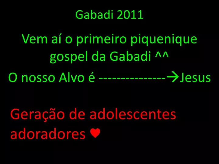 gabadi 2011