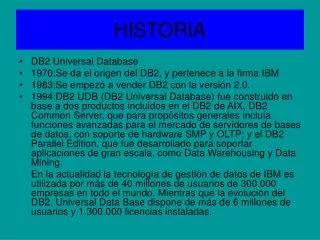 historia
