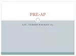 PRE-AP - slide 1