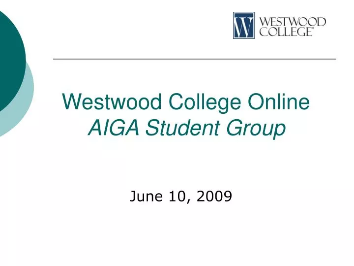 westwood college online aiga student group