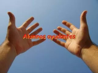 alumnos ayudantes