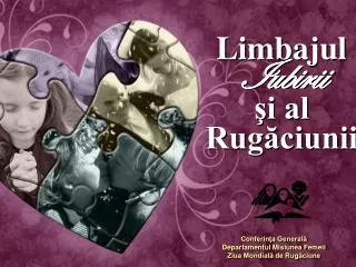 limbajul iubirii i al rug ciunii