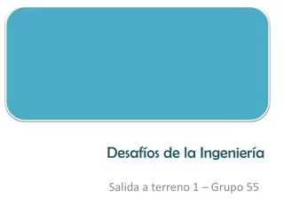 desaf os de la ingenier a