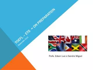 toefl ets on preparation