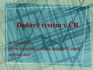 da ov syst m v r