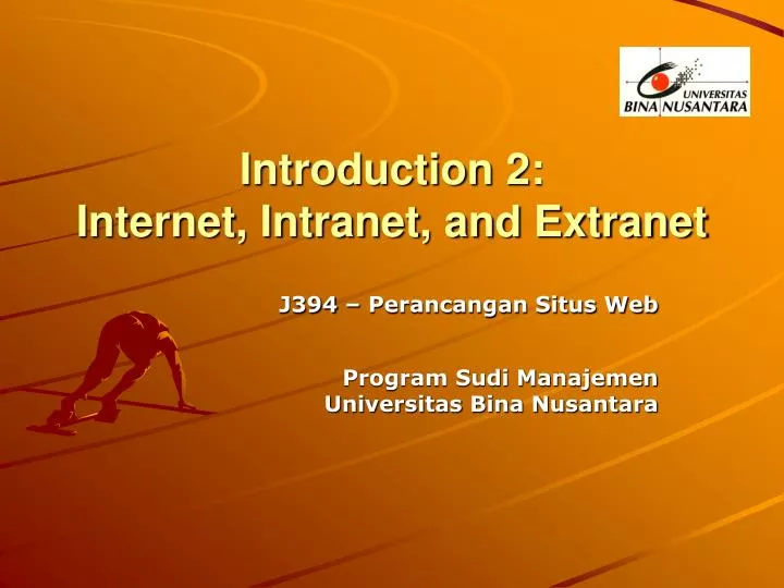 introduction 2 internet intranet and extranet