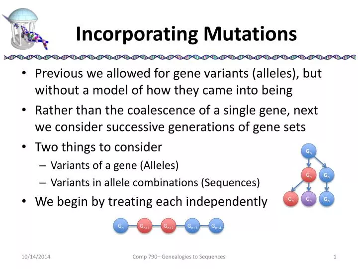 incorporating mutations