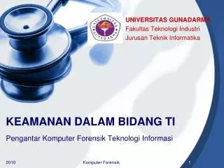 keamanan dalam bidang ti