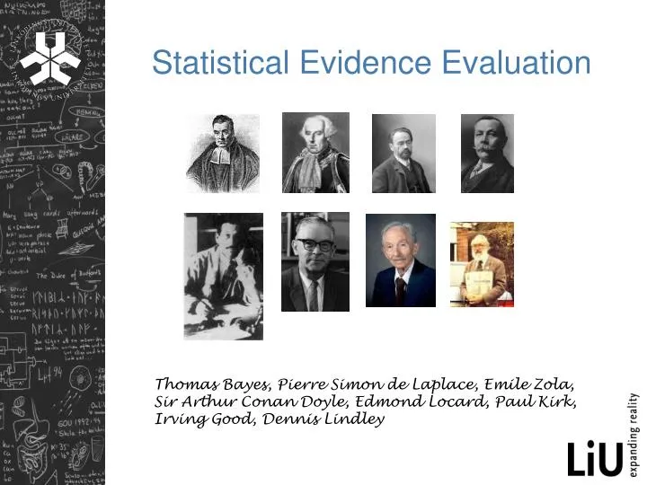 statistical evidence evaluation