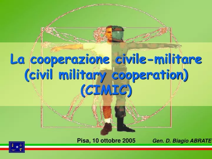 la cooperazione civile militare civil military cooperation cimic