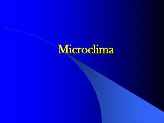 microclima