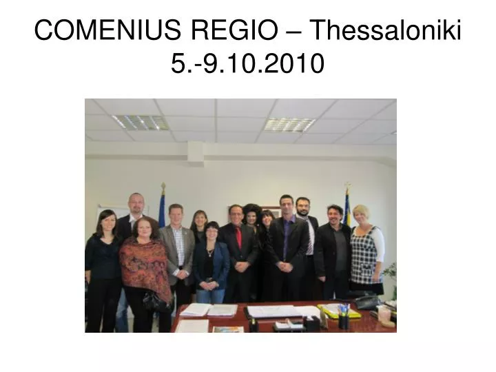 comenius regio thessaloniki 5 9 10 2010