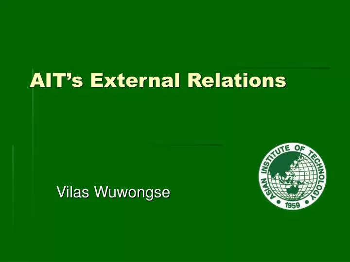 ait s external relations