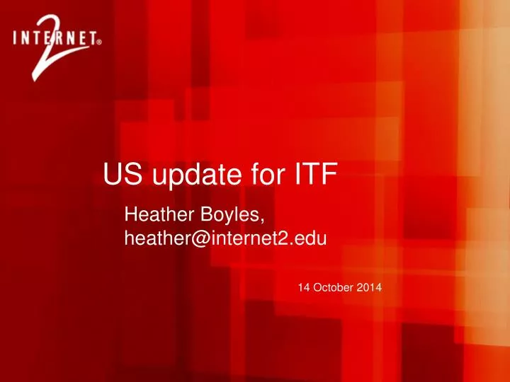 us update for itf