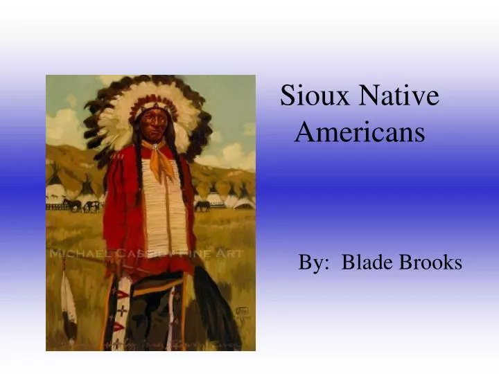 sioux native americans