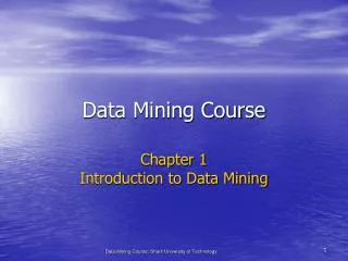Data Mining Course