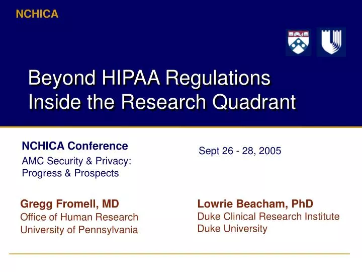 beyond hipaa regulations inside the research quadrant