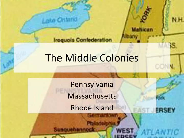 the middle colonies