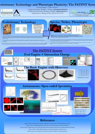 Evolutionary Technology and Phenotype Plasticity: The FATINT System