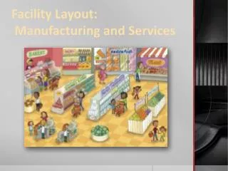 Facility Layout: Manufacturing and Services