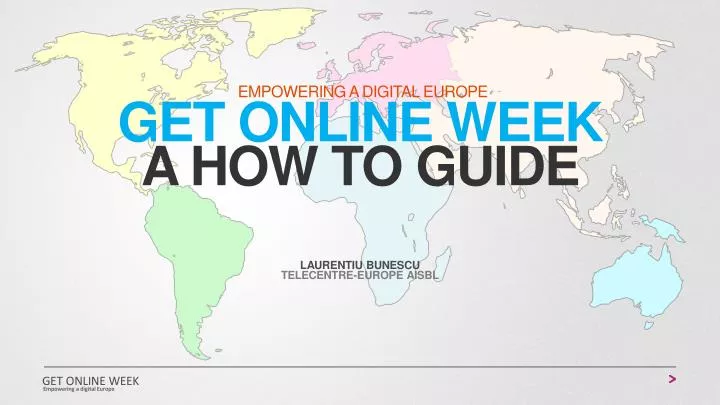 get online week a how to guide