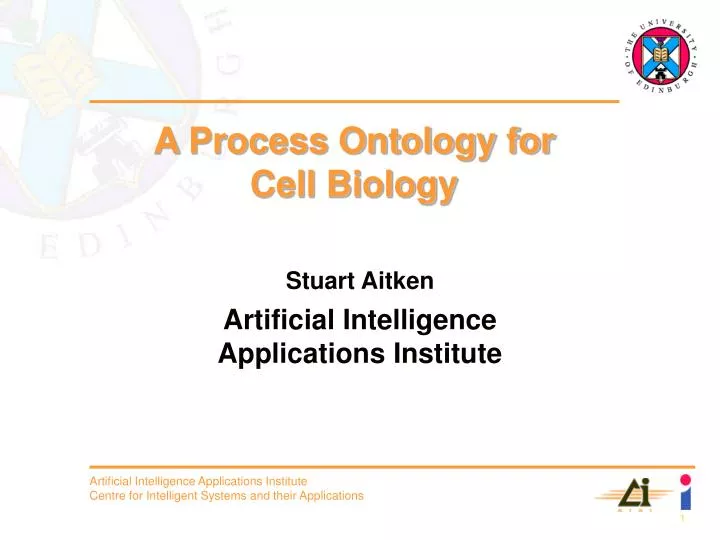 stuart aitken artificial intelligence applications institute