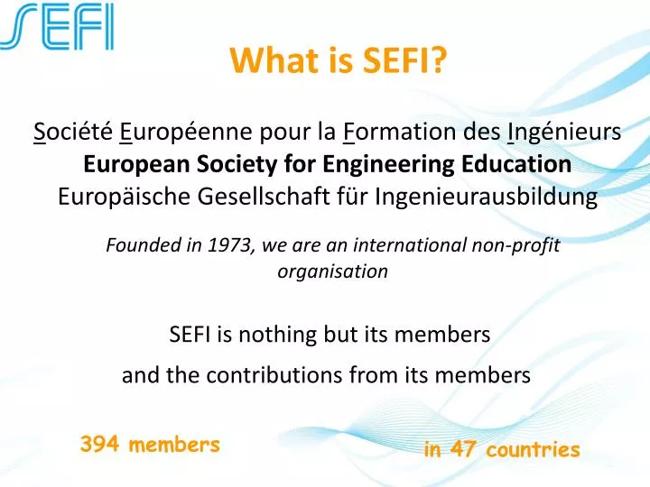 what is sefi