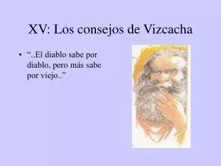 xv los consejos de vizcacha