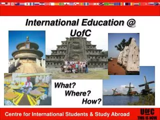 International Education @ UofC