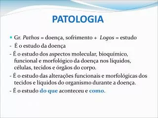 patologia