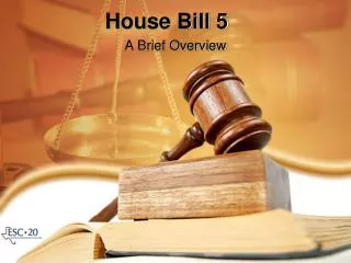 House Bill 5