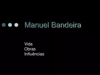 manuel bandeira