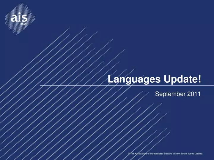 languages update