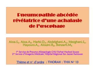 pneumopathie abc d e r v latrice d une achalasie de l sophage