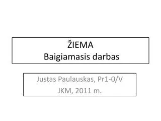 iema baigiamasis darbas