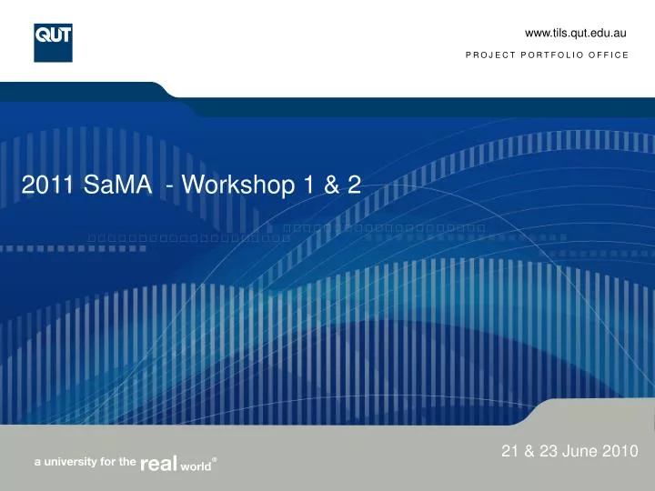 2011 sama workshop 1 2