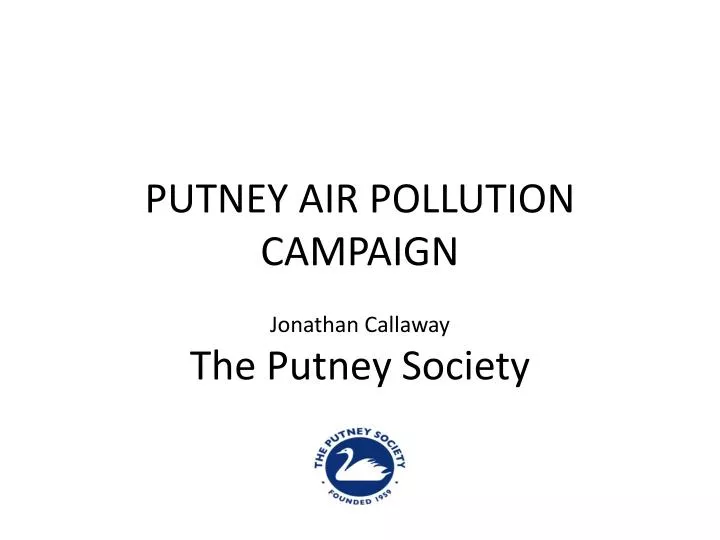putney air pollution campaign