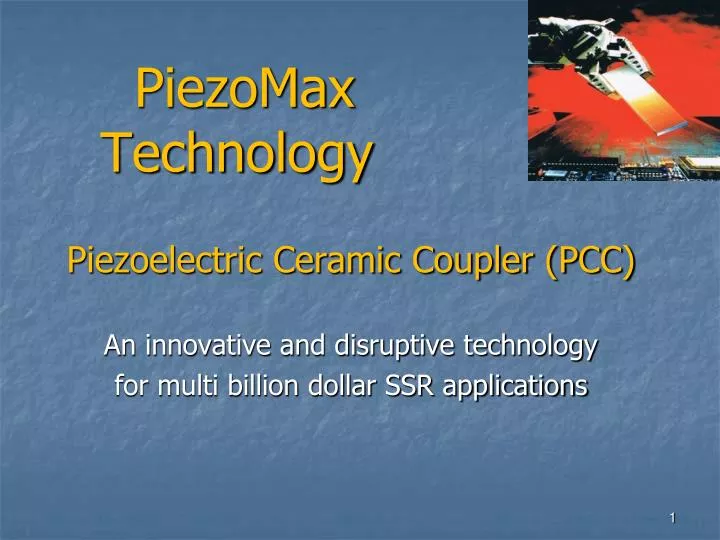 piezomax technology