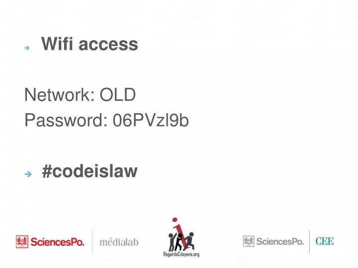 wifi access network old password 06pvzl9b codeislaw