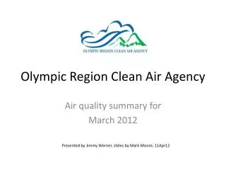 Olympic Region Clean Air Agency