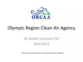 Olympic Region Clean Air Agency