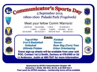 Communicator's Sports Day