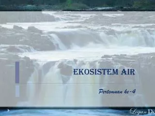 ekosistem air