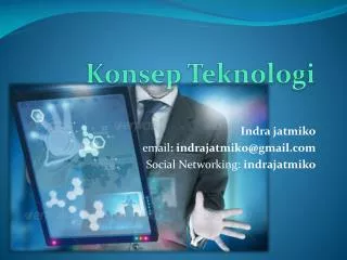 konsep teknologi