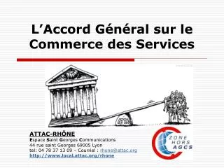 l accord g n ral sur le commerce des services