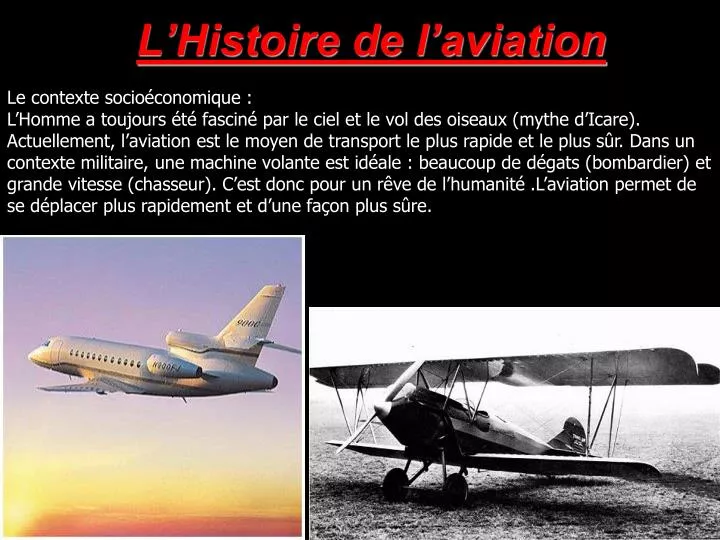 l histoire de l aviation