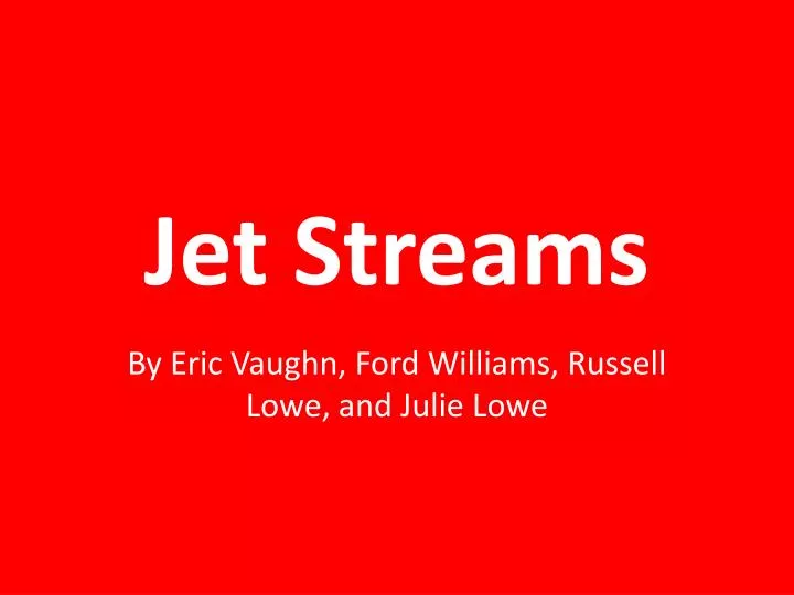 jet streams