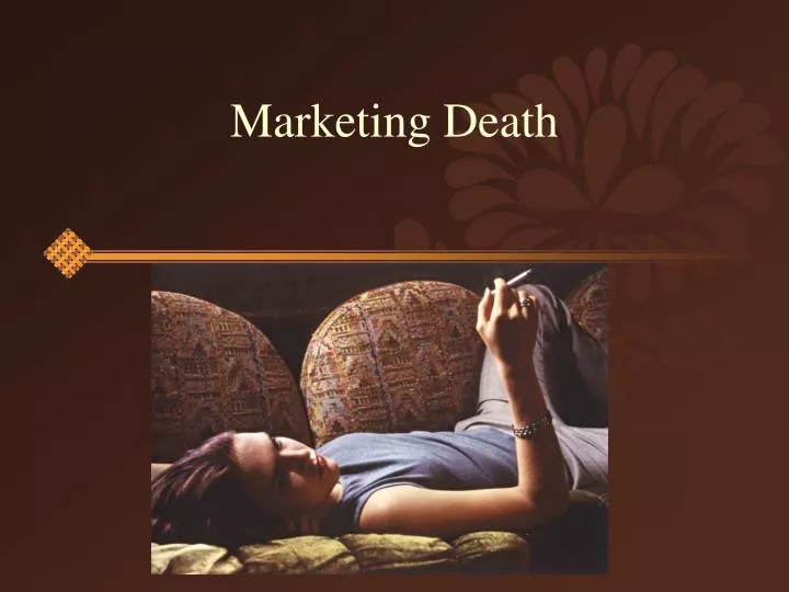 marketing death