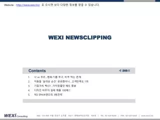 wexi newsclipping