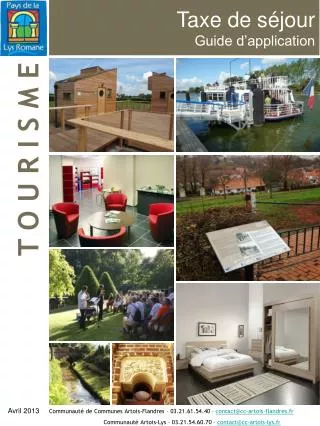 taxe de s jour guide d application